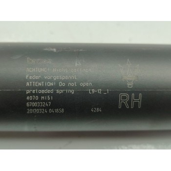 Recambio de amortiguadores maletero / porton para maserati levante diesel referencia OEM IAM 670033247  