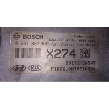 Recambio de centralita motor uce para kia carens ( ) basic referencia OEM IAM 391712A545  