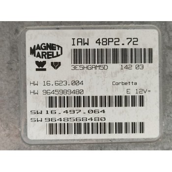 Recambio de centralita motor uce para citroën c3 1.1 sx plus referencia OEM IAM 9645989480  