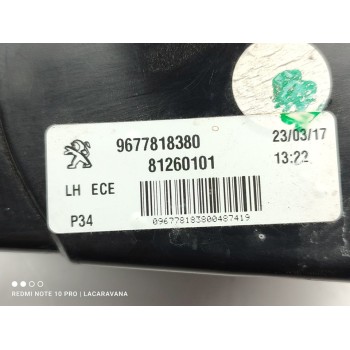 Recambio de piloto trasero izquierdo interior para peugeot 308 style referencia OEM IAM 9677818380  