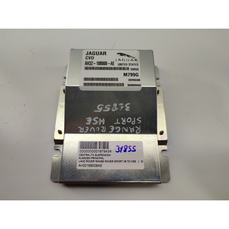 Recambio de centralita suspension para land rover range rover sport v6 td hse referencia OEM IAM AH3218B008AE  