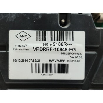Recambio de cuadro instrumentos para renault trafic furgón l1h1 2,9t referencia OEM IAM 248105186R  
