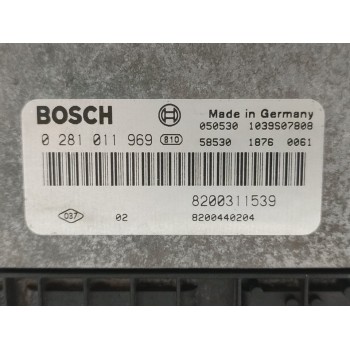 Recambio de centralita motor uce para renault laguna ii grandtour (kg0) expression confort referencia OEM IAM 0281011969  