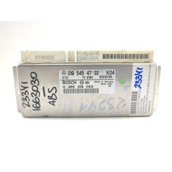 Recambio de centralita abs para mercedes-benz clase e (w210) berlina 200 (210.035) referencia OEM IAM 0195454732  
