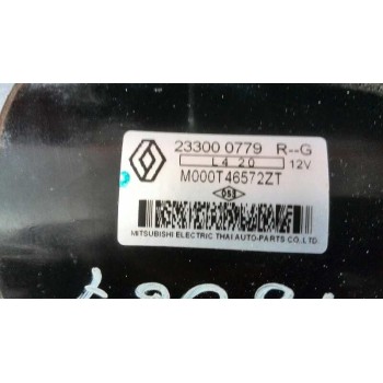 Recambio de motor arranque para renault clio iv dynamique referencia OEM IAM 233000779R  