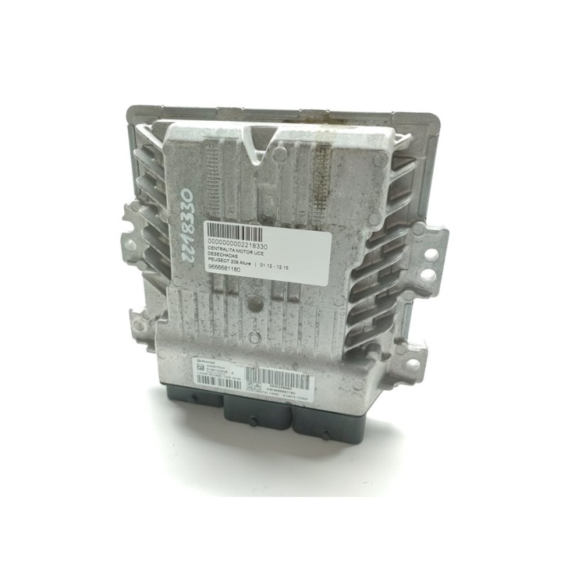 Recambio de centralita motor uce para peugeot 208 allure referencia OEM IAM 9666681180  