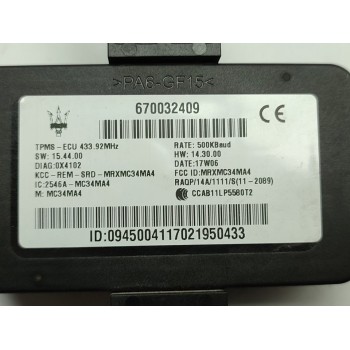 Recambio de modulo electronico para maserati levante diesel referencia OEM IAM 670032409  