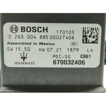 Recambio de modulo electronico para maserati levante diesel referencia OEM IAM 670032406  