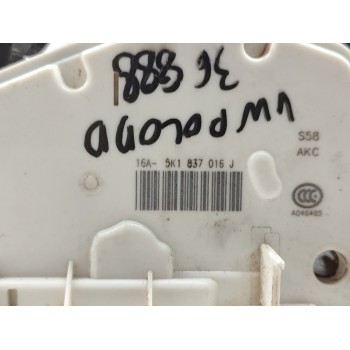 Recambio de cerradura puerta delantera derecha para volkswagen polo (6c1) sport bluemotion referencia OEM IAM 5K1837016J  