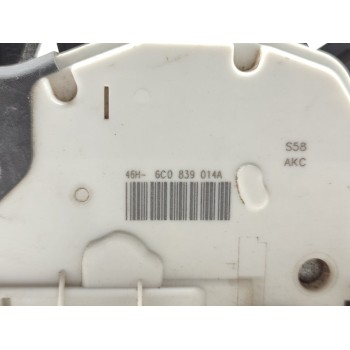 Recambio de cerradura puerta trasera derecha para volkswagen polo (6c1) sport bluemotion referencia OEM IAM 6C0839014A  