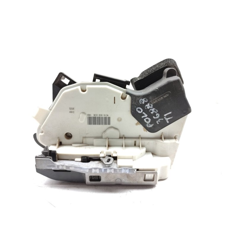 Recambio de cerradura puerta trasera izquierda para volkswagen polo (6c1) sport bluemotion referencia OEM IAM 6C0839013A  
