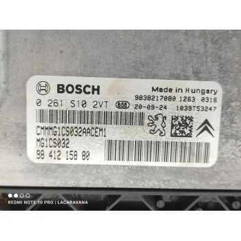 Recambio de centralita motor uce para peugeot 208 (p2) allure referencia OEM IAM 0261S102VT  