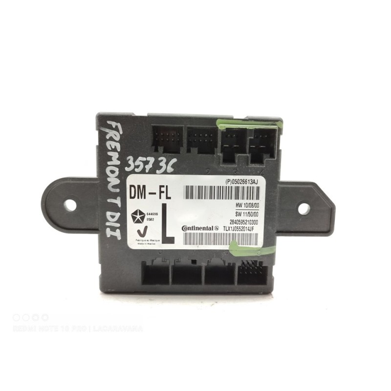 Recambio de modulo electronico para fiat freemont (345) cross awd referencia OEM IAM P05026613AJ  