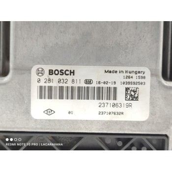 Recambio de centralita motor uce para renault captur expression referencia OEM IAM 0281032811  