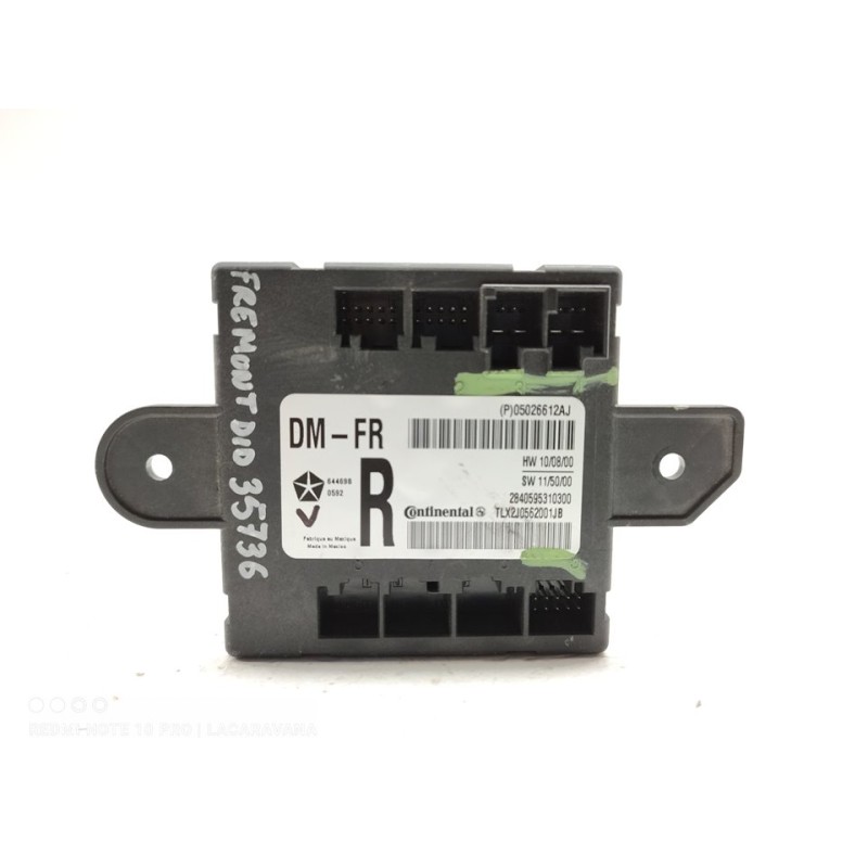Recambio de modulo electronico para fiat freemont (345) cross awd referencia OEM IAM P05026612AJ  