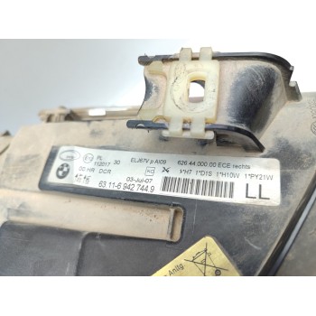 Recambio de faro derecho para bmw serie 3 touring (e91) 330d referencia OEM IAM 631169427449  