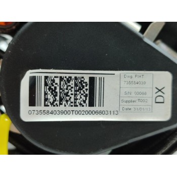 Recambio de kit airbag para fiat doblo active referencia OEM IAM 34121858A  