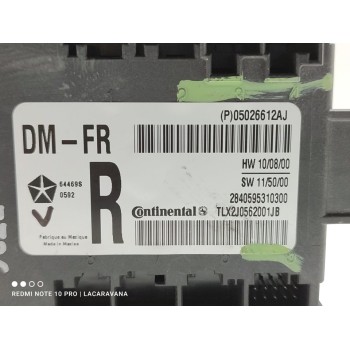 Recambio de modulo electronico para fiat freemont (345) cross awd referencia OEM IAM P05026612AJ  
