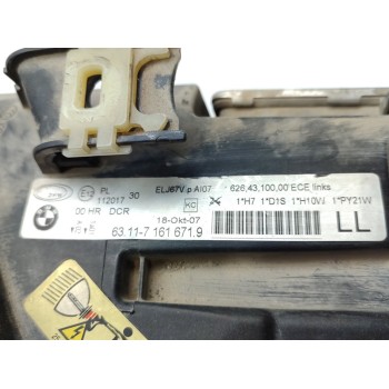 Recambio de faro izquierdo para bmw serie 3 touring (e91) 330d referencia OEM IAM 631171616719  