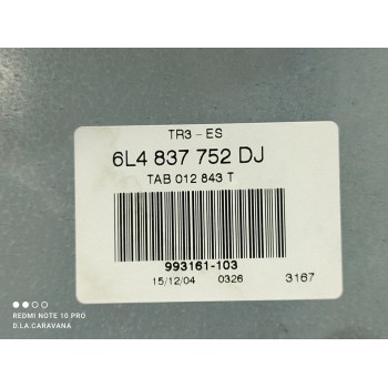 Recambio de elevalunas delantero derecho para seat ibiza (6l1) ecomotive referencia OEM IAM 6L4837756S  