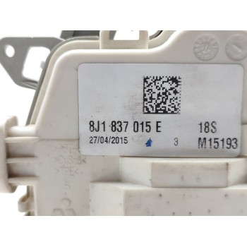 Recambio de cerradura puerta delantera izquierda para audi a5 sportback (8t) 2.0 tdi (140kw) referencia OEM IAM 8J1837015E  
