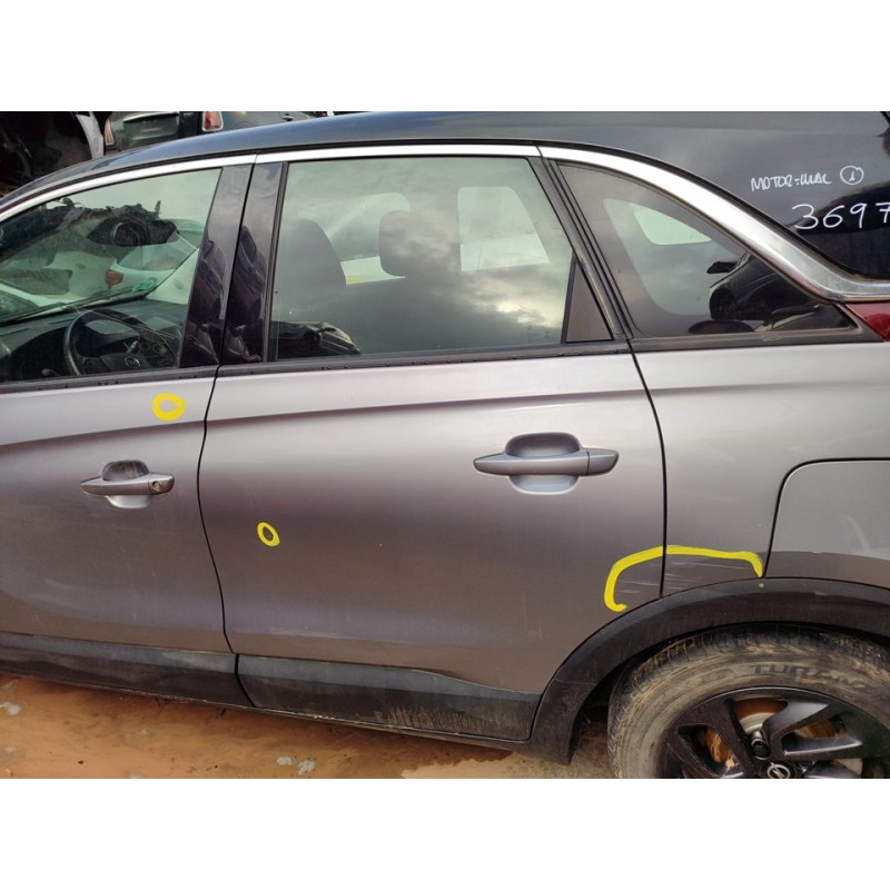 Recambio de puerta trasera izquierda para opel crossland x excellence referencia OEM IAM 39127311  