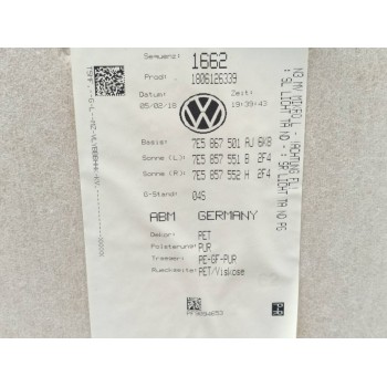 Recambio de techo interior para volkswagen t6.1 caravelle (sh) 2.0 tdi referencia OEM IAM 7E5867501AJ  