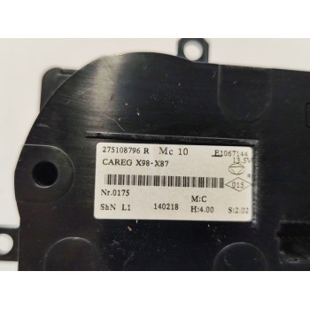 Recambio de mando climatizador para renault clio iv limited referencia OEM IAM 275108796R  