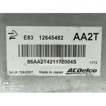 Recambio de centralita motor uce para chevrolet aveo lt referencia OEM IAM 12645482  