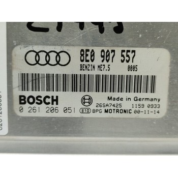 Recambio de centralita motor uce para audi a4 berlina (8e) 2.0 referencia OEM IAM 0261206051  