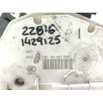 Recambio de cerradura puerta delantera izquierda para seat ibiza sc (6j1) ecomotive referencia OEM IAM 5N1837015F  