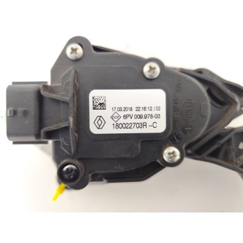 Recambio de pedal acelerador para dacia sandero comfort referencia OEM IAM 180022703R  