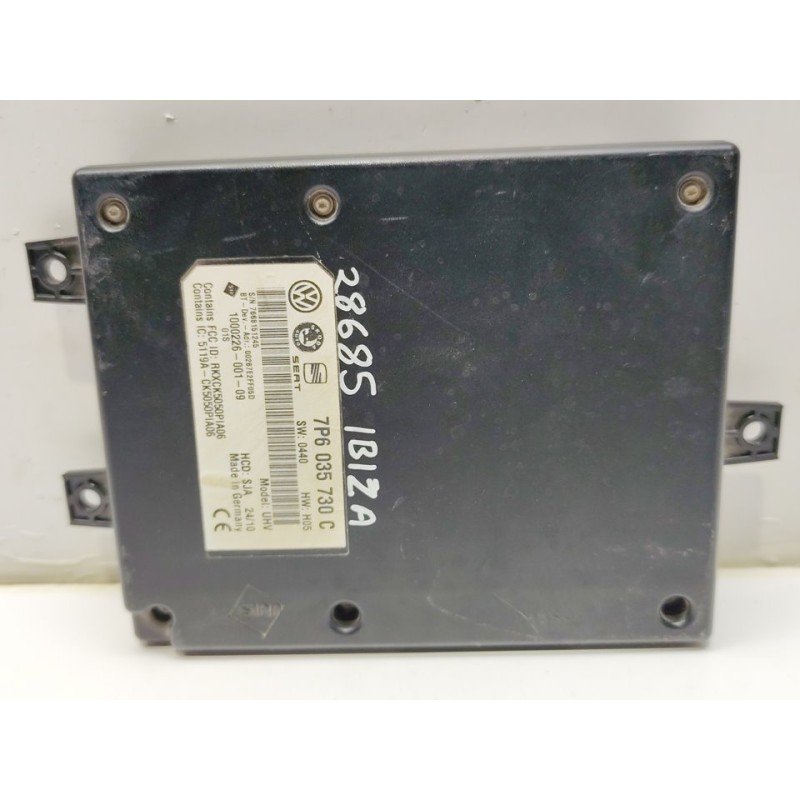 Recambio de modulo electronico para seat ibiza (6j5) sport referencia OEM IAM 7P6035730C  