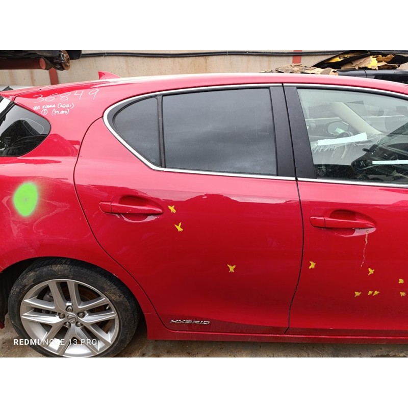 Recambio de puerta trasera derecha para lexus ct 200h referencia OEM IAM 6700376010  
