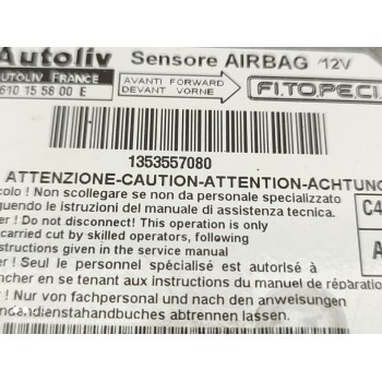 Recambio de centralita airbag para peugeot bipper básico referencia OEM IAM 1353557080  