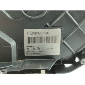 Recambio de cerradura puerta trasera derecha para land rover discovery v6 td hse referencia OEM IAM FQM000146  