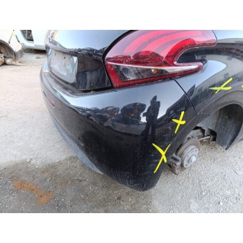 Recambio de paragolpes trasero para peugeot 208 allure referencia OEM IAM 1607254580  