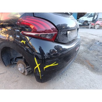 Recambio de paragolpes trasero para peugeot 208 allure referencia OEM IAM 1607254580  