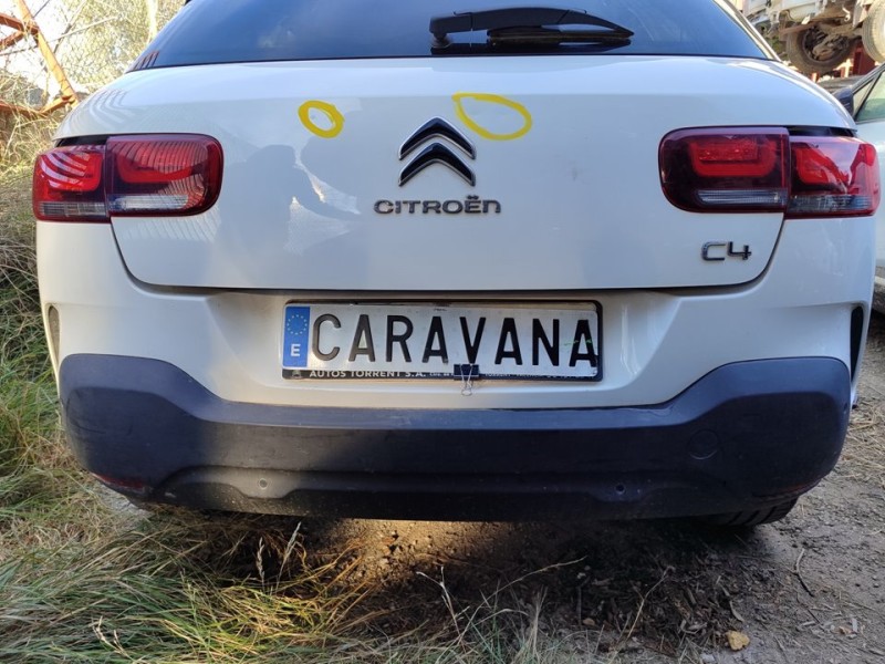 Recambio de paragolpes trasero para citroën c4 cactus feel referencia OEM IAM 1635037680  