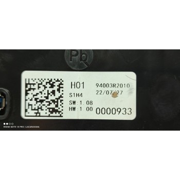 Recambio de cuadro instrumentos para kia sportage drive 2wd referencia OEM IAM 94003R2010  