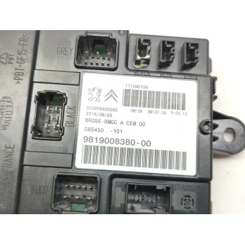 Recambio de modulo electronico para citroën c4 picasso shine referencia OEM IAM 9819008380  