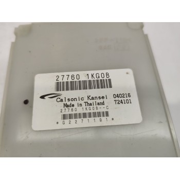Recambio de centralita aire acondicionado para nissan juke (f15) acenta referencia OEM IAM 277601KG0B  