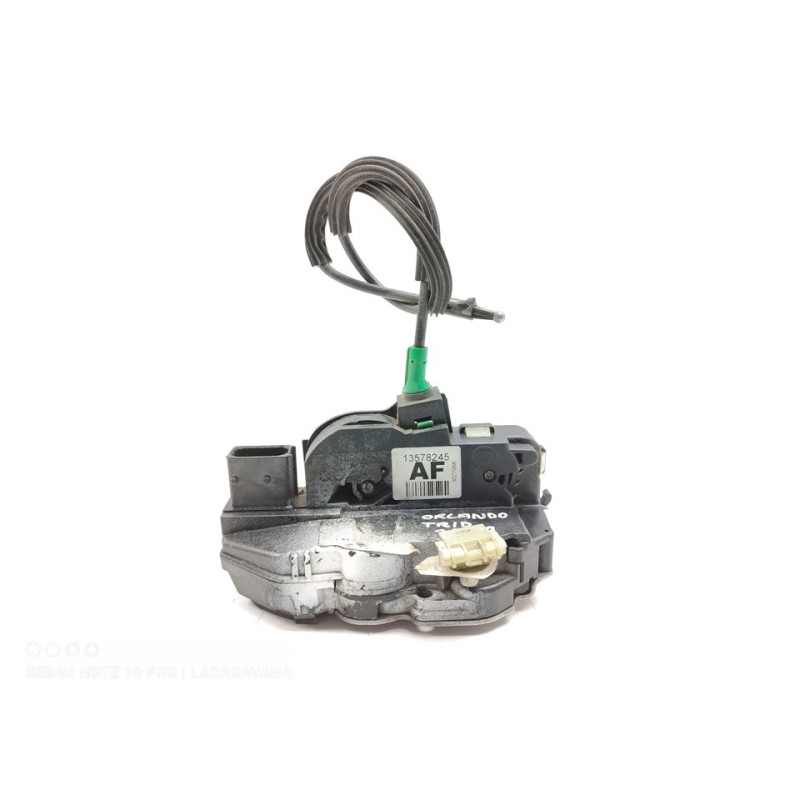 Recambio de cerradura puerta trasera derecha para chevrolet orlando ls referencia OEM IAM 13578245  