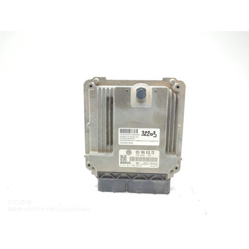 Recambio de centralita motor uce para volkswagen golf v berlina (1k1) conceptline (e) referencia OEM IAM 03G906016CB  
