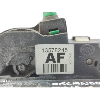 Recambio de cerradura puerta trasera derecha para chevrolet orlando ls referencia OEM IAM 13578245  