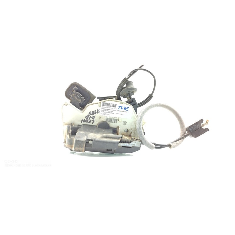 Recambio de cerradura puerta delantera derecha para seat leon (5f1) style referencia OEM IAM 5K1837016E  