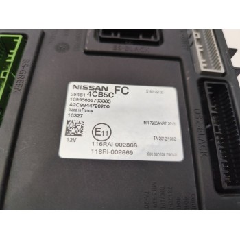 Recambio de modulo confort para nissan qashqai (j11) acenta referencia OEM IAM 284B14CB5C  