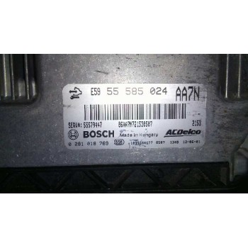 Recambio de centralita motor uce para opel insignia berlina cosmo referencia OEM IAM 55585024  