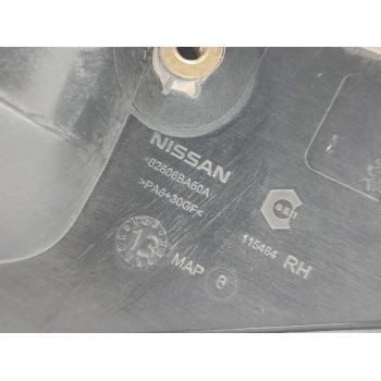 Recambio de maneta exterior trasera derecha para nissan juke (f15) acenta referencia OEM IAM 82606BA60A  