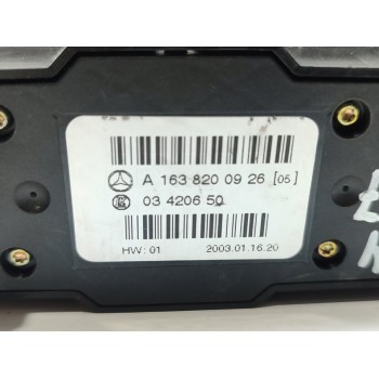 Recambio de mando elevalunas delantero izquierdo para mercedes-benz clase m (w163) 270 cdi (163.113) referencia OEM IAM A1638200
